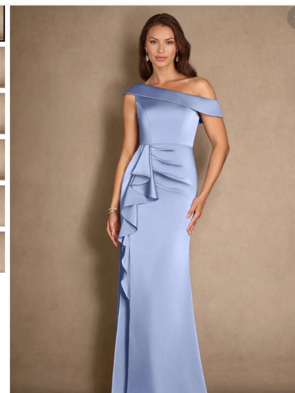 Azazie Hamptons Dress - Size A4 - Ice